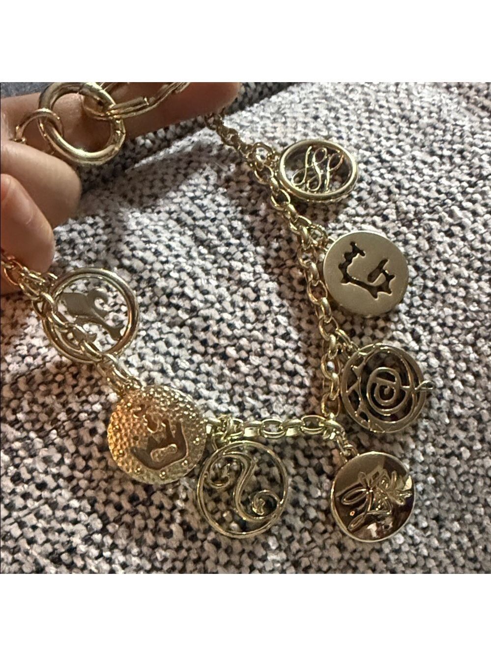 Lancel Daligramme bag charm/